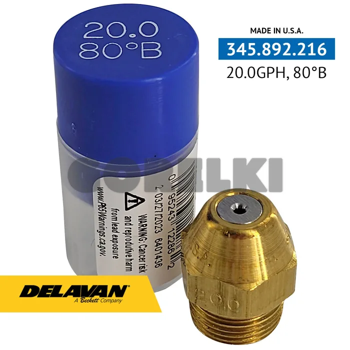 Форсунка Delavan 20.00GPH, 80B