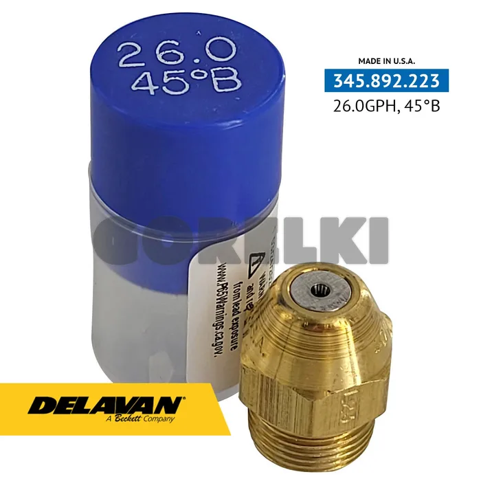 Форсунка Delavan 26.00GPH, 45B