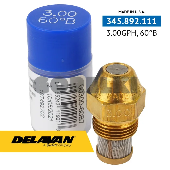 Форсунка Delavan 3.00GPH, 60B