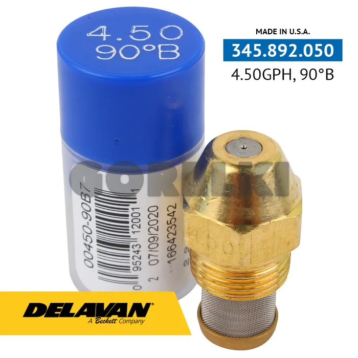Форсунка Delavan 4.50GPH, 90B