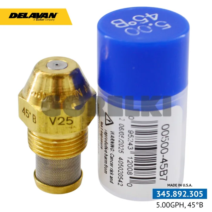 Форсунка Delavan 5.00GPH 45B (7)