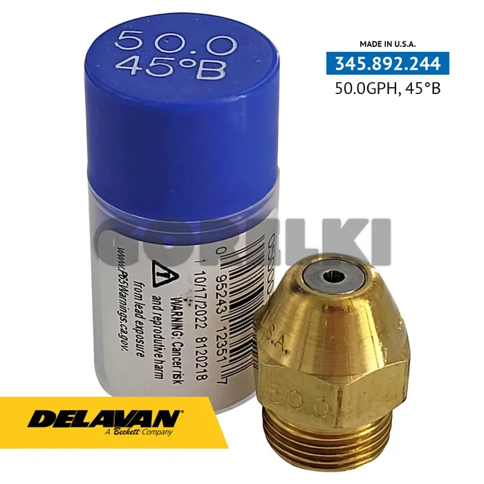 Форсунка Delavan 50.00GPH, 45B
