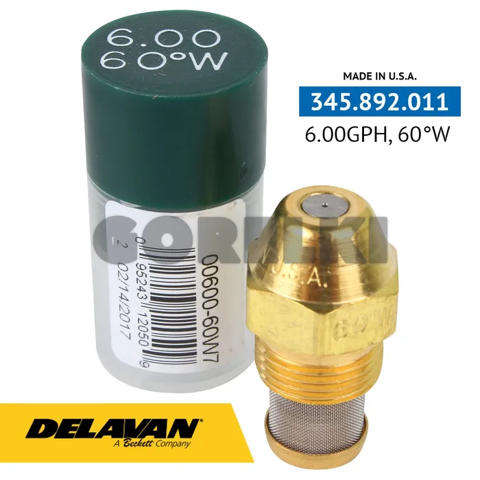 Форсунка Delavan 6.00GPH, 60W