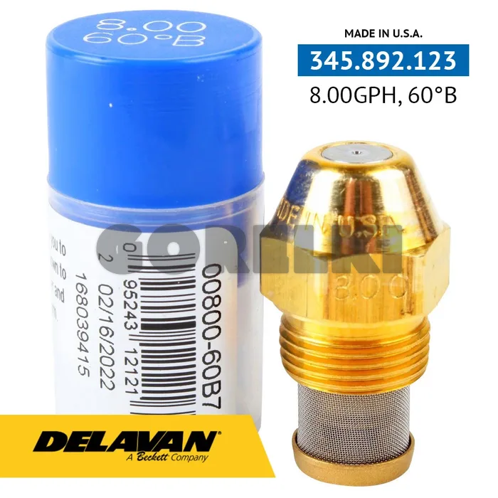 Форсунка Delavan 8.00GPH, 60B
