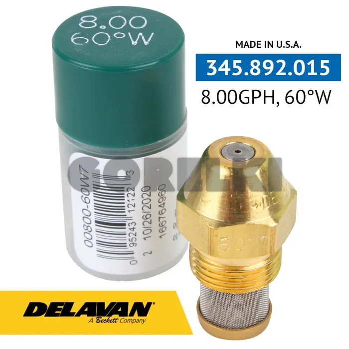 Форсунка Delavan 8.00GPH, 60W
