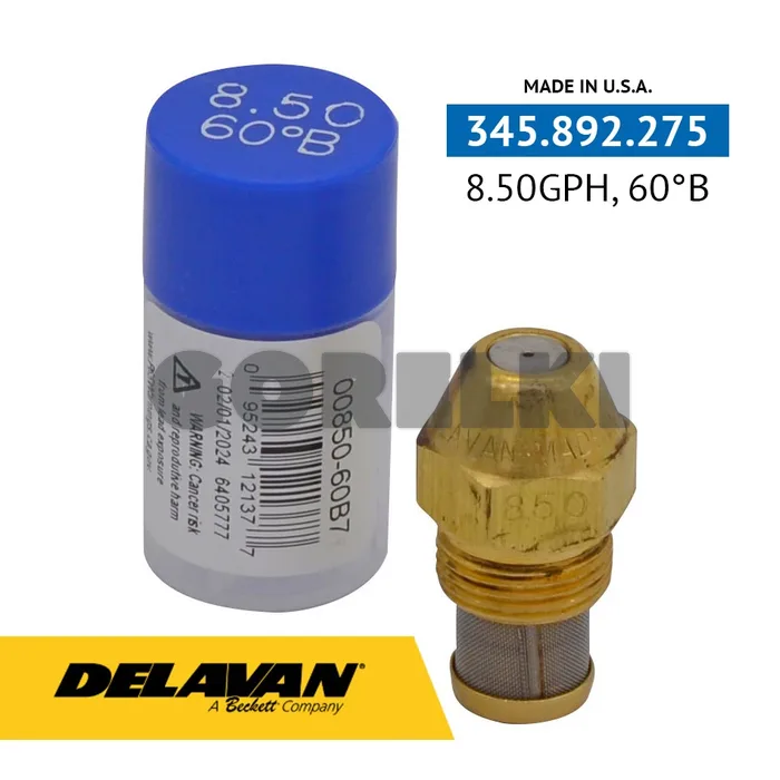 Форсунка Delavan 8.50GPH, 60B