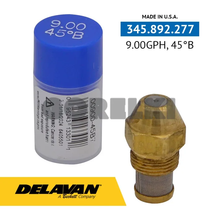 Форсунка Delavan 9.00GPH, 45B