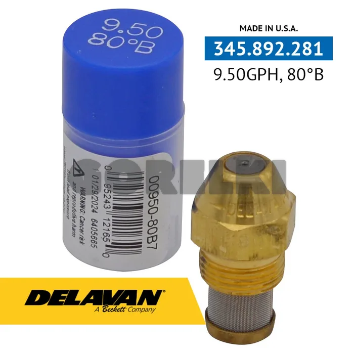 Форсунка Delavan 9.50GPH, 80B