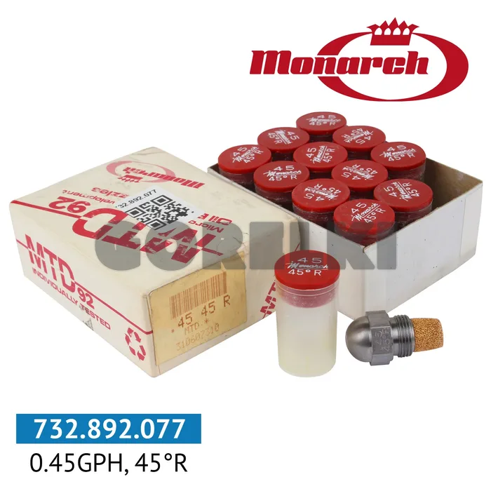 Форсунка Monarch 0.45GPH, 45R