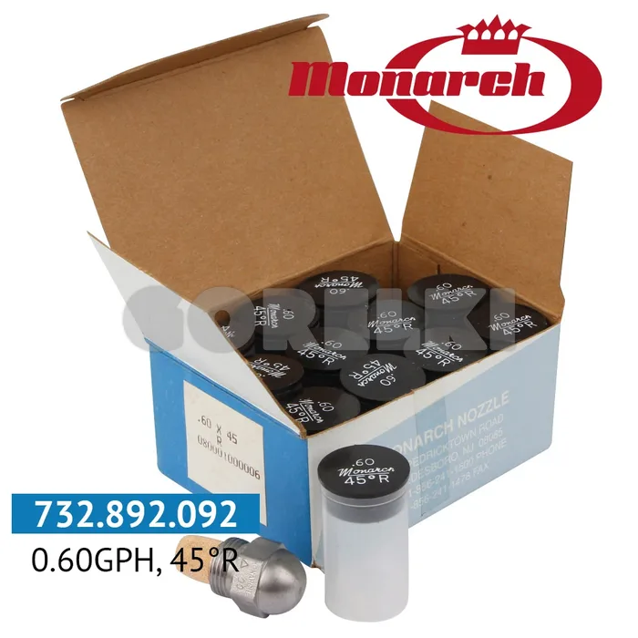 Форсунка Monarch 0.60GPH, 45R