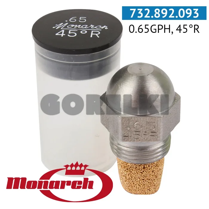 Форсунка Monarch 0.65GPH, 45R