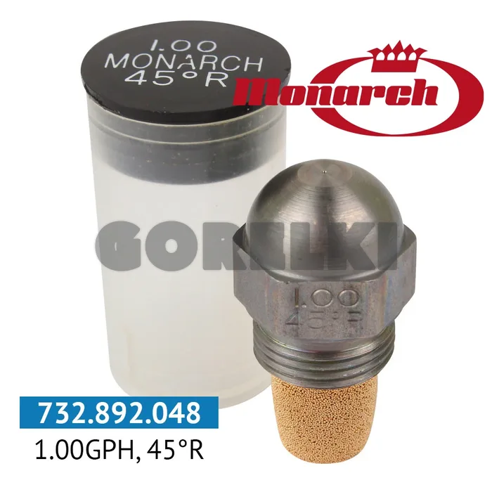Форсунка Monarch 1.00GPH, 45R