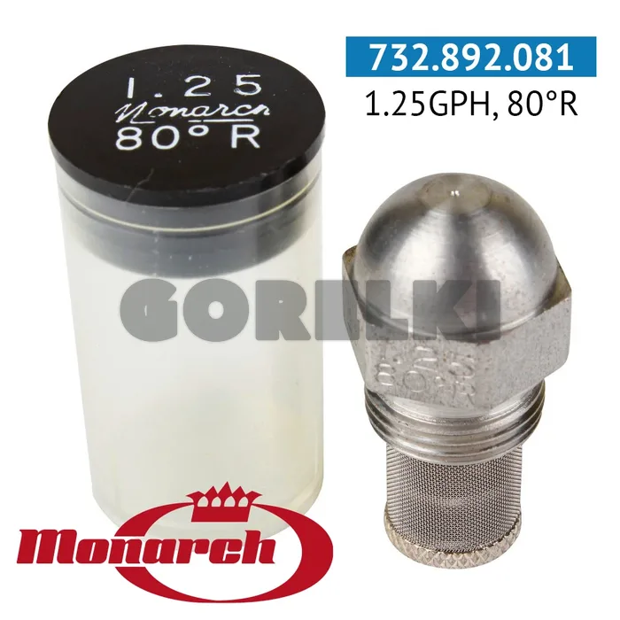 Форсунка Monarch 1.25GPH, 80R