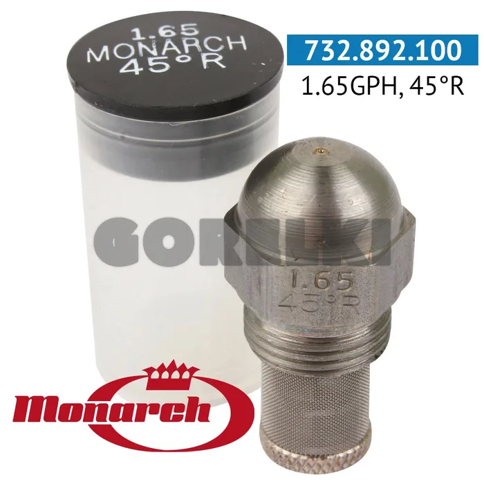 Форсунка Monarch 1.65GPH, 45R