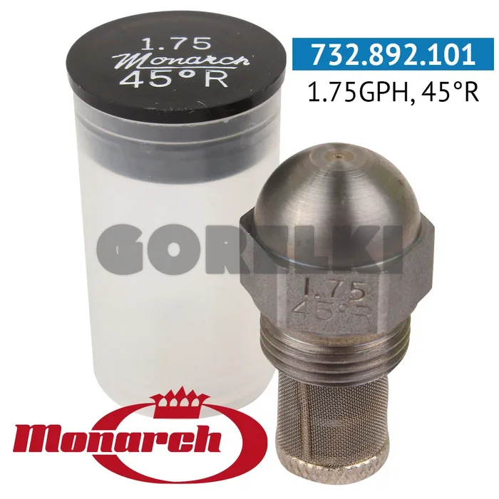 Форсунка Monarch 1.75GPH, 45R