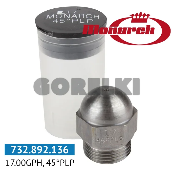 Форсунка Monarch 17.00GPH, 45PLP