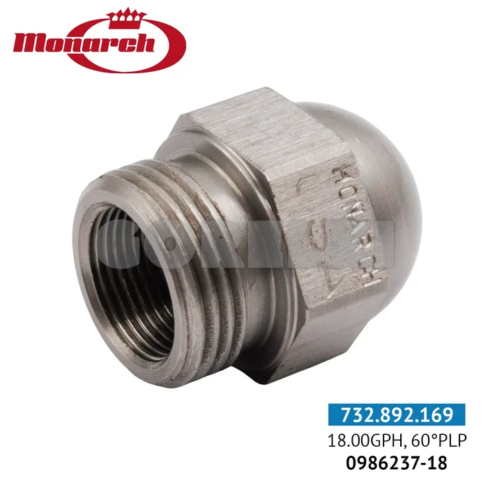 Форсунка Monarch 18.00GPH, 60PLP