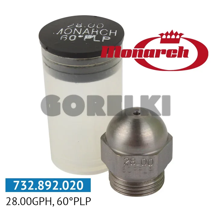 Форсунка Monarch 28.00GPH, 60PLP