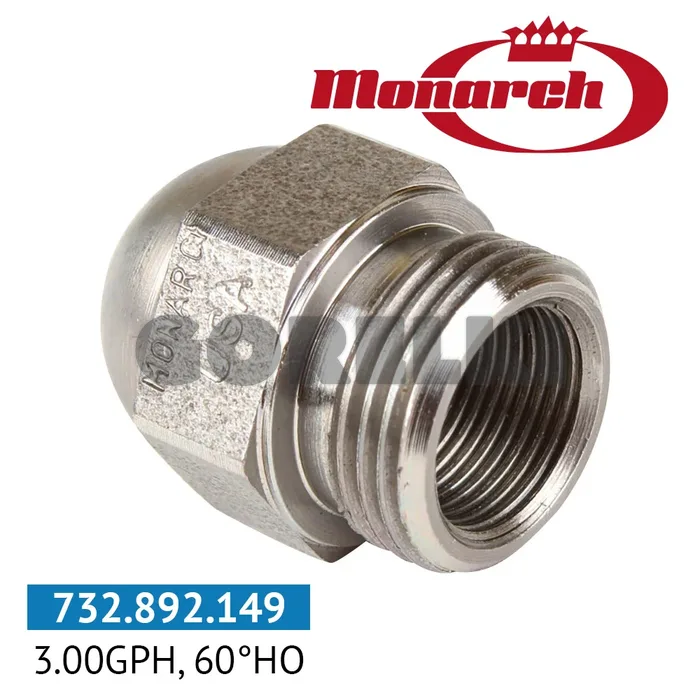 Форсунка Monarch 3.00GPH, 60HO