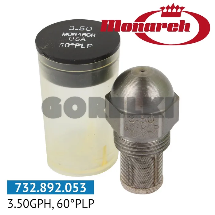 Форсунка Monarch 3.50GPH, 60PLP