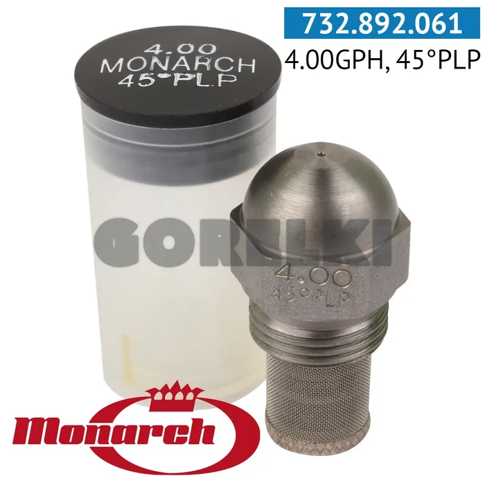 Форсунка Monarch 4.00GPH, 45PLP