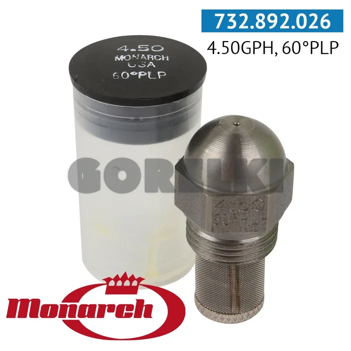 Форсунка Monarch 4.50GPH, 60PLP