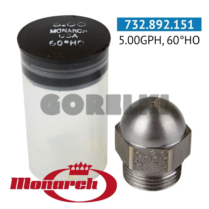 Форсунка Monarch 5.00GPH, 60HO