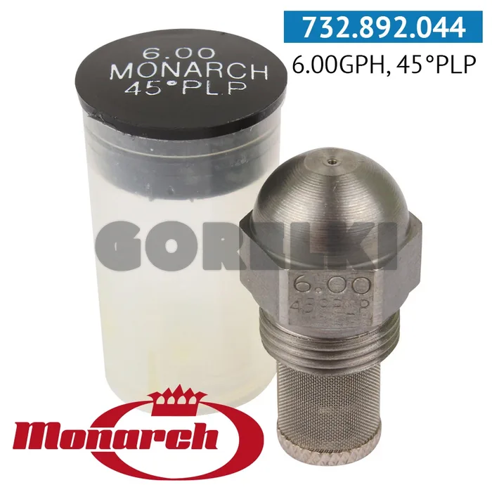 Форсунка Monarch 6.00GPH, 45PLP