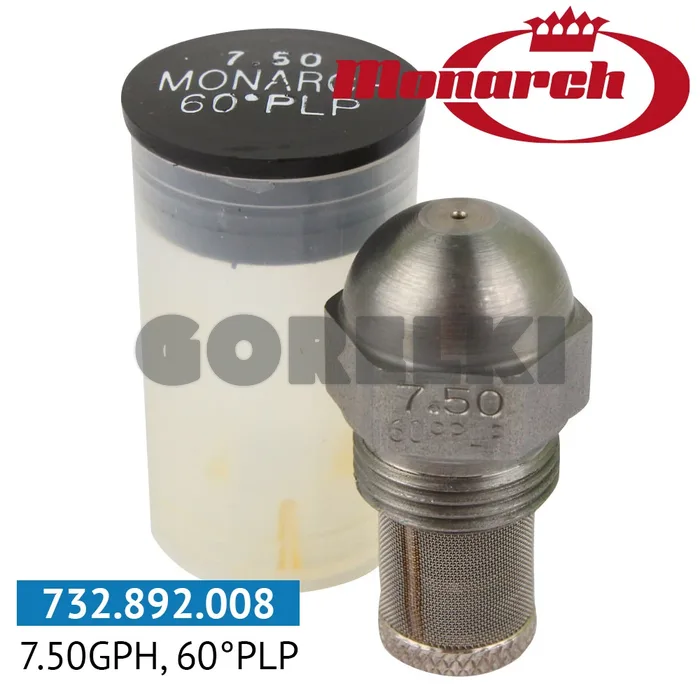 Форсунка Monarch 7.50GPH, 60PLP