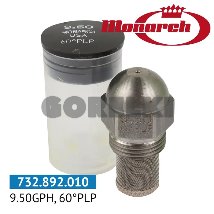 Форсунка Monarch 9.50GPH, 60PLP