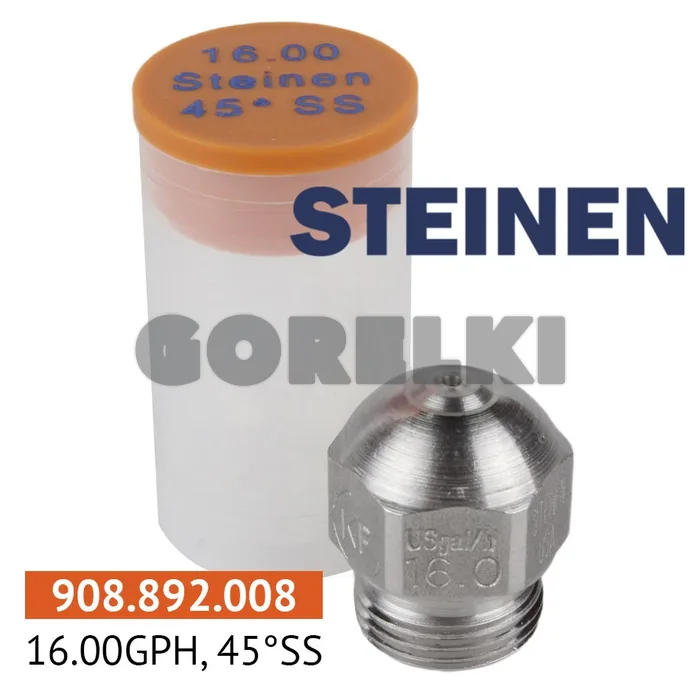 Форсунка Steinen 16.00GPH, 45SS