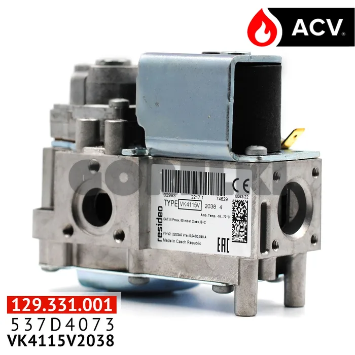 Газовый клапан ACV Honeywell VK4115V2038 537D4073 для газового котла