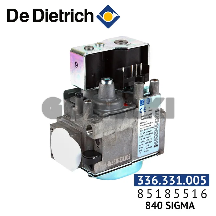 Газовый клапан De Dietrich Sit SIGMA 840 85185516 для газового котла