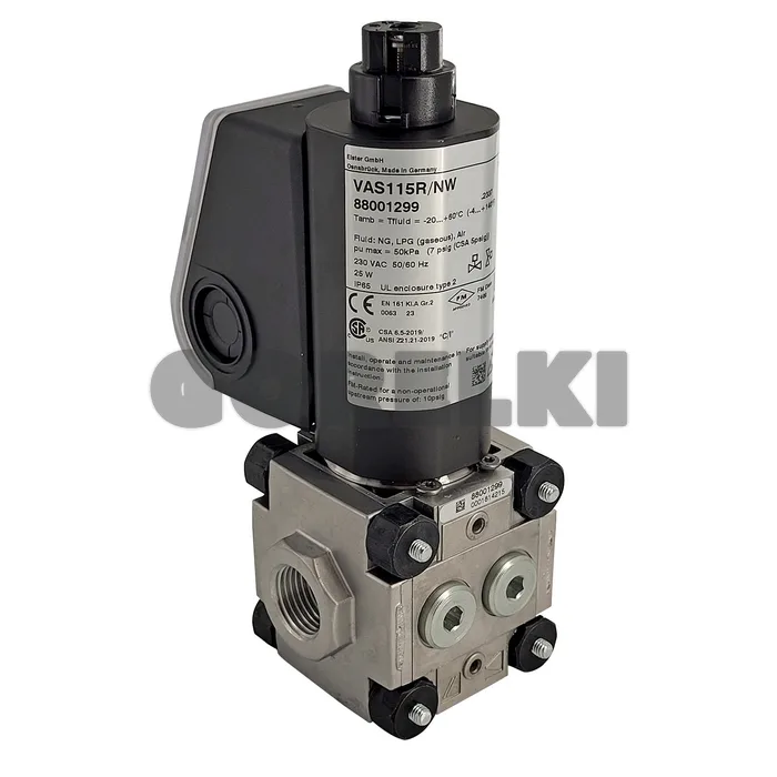Газовый клапан Kromschroder VAS115R/NW