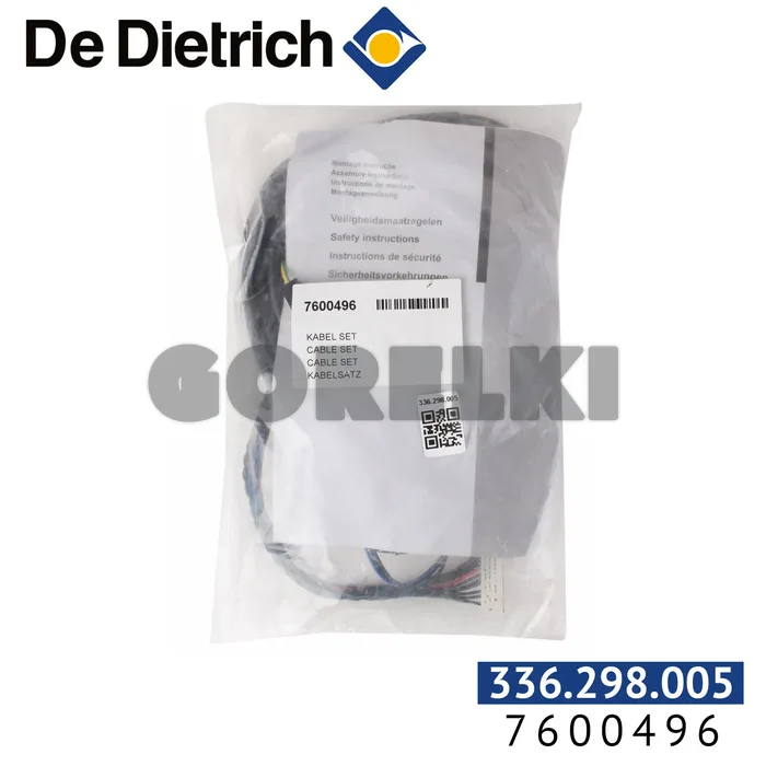 Кабельный жгут De Dietrich 7600496 для газового котла