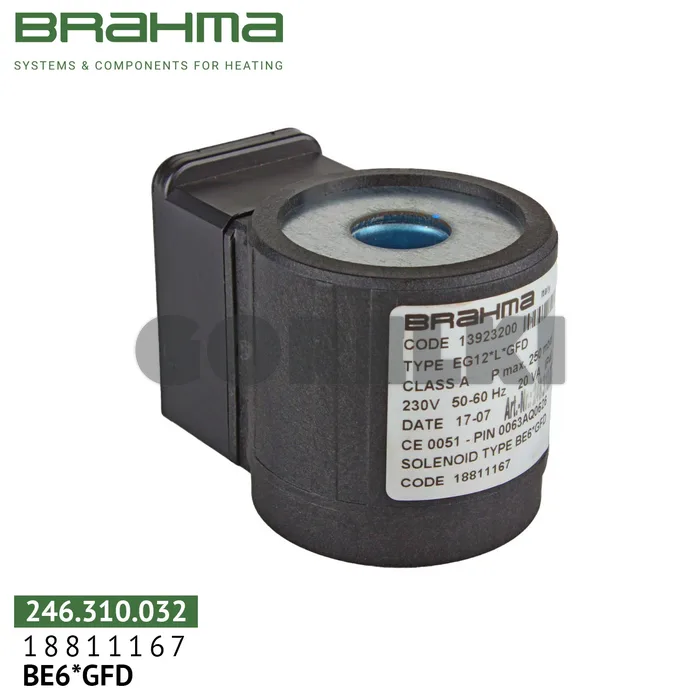 Катушка Brahma BE6*GFD для клапана 18811167