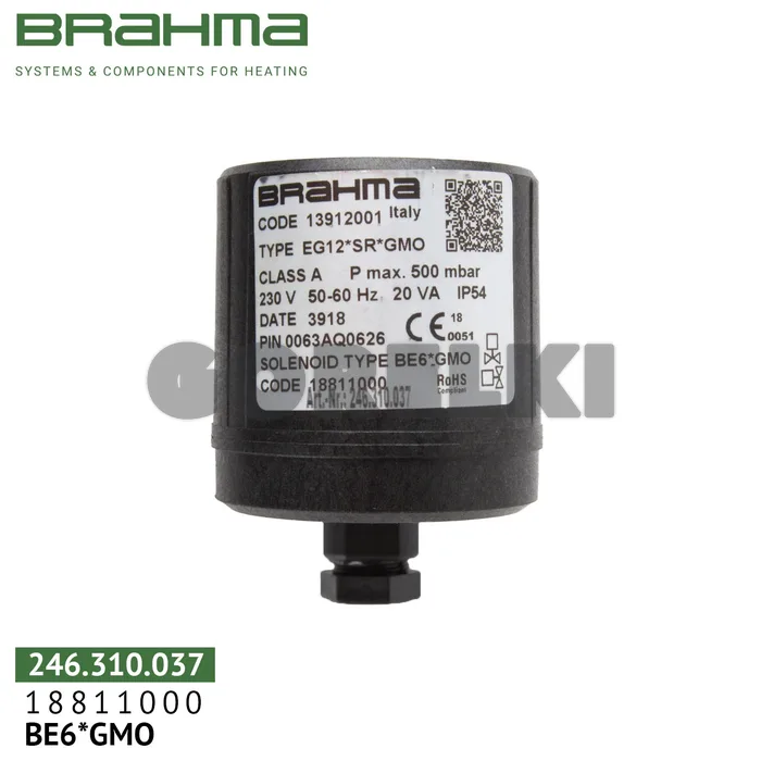 Катушка клапана Brahma BE6*GMO 18811000