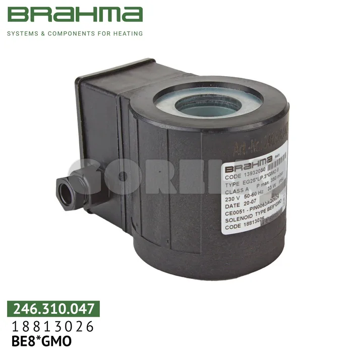 Катушка клапана Brahma BE8*GMO 18813026