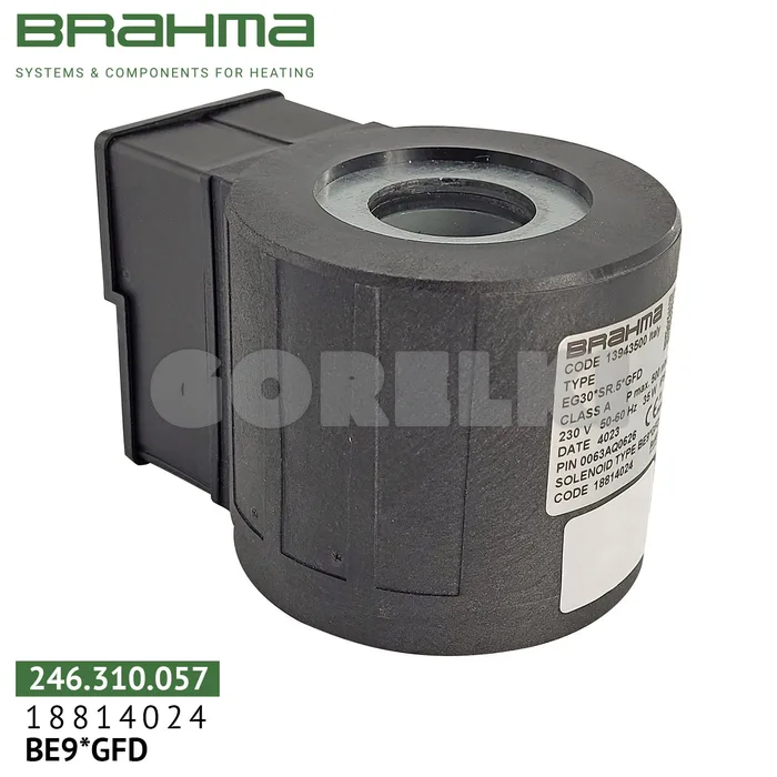 Катушка клапана Brahma BE9*GFD 18814024