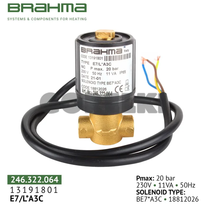 Клапан Brahma E7/L*A3C