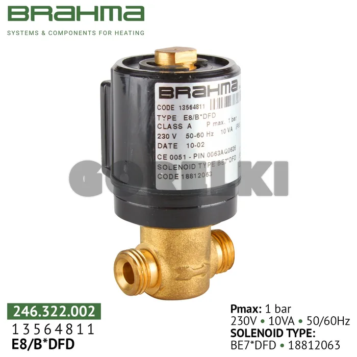 Клапан Brahma E8/B*DFD 13564811