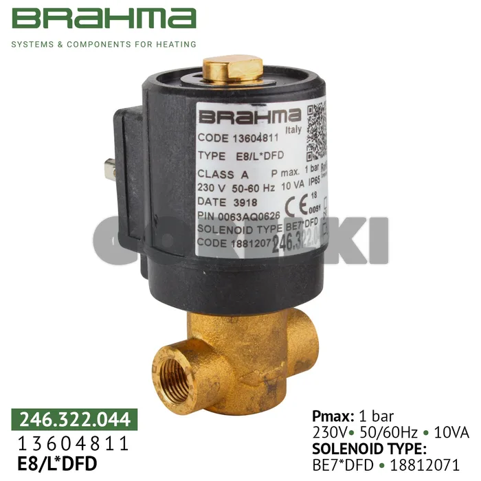 Клапан Brahma E8/L*DFD 13604811