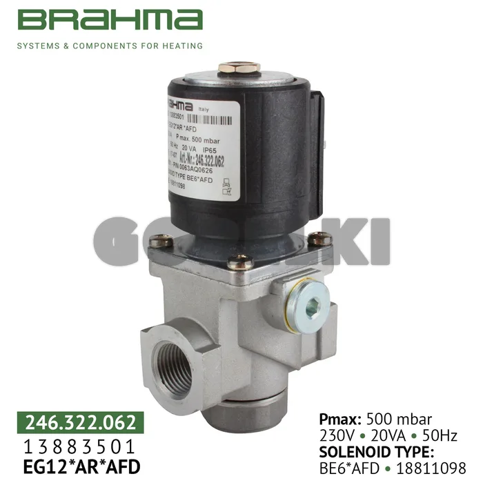 Клапан Brahma EG12*AR*AFD 13883501