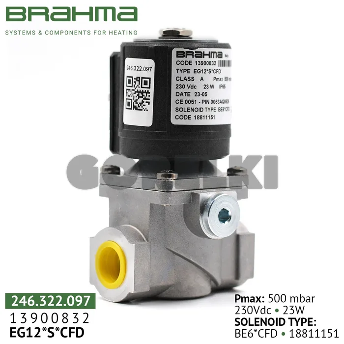Клапан Brahma EG12*S*CFD 13900832