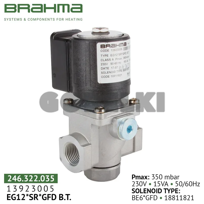 Клапан Brahma EG12*SR*GFD 13923005