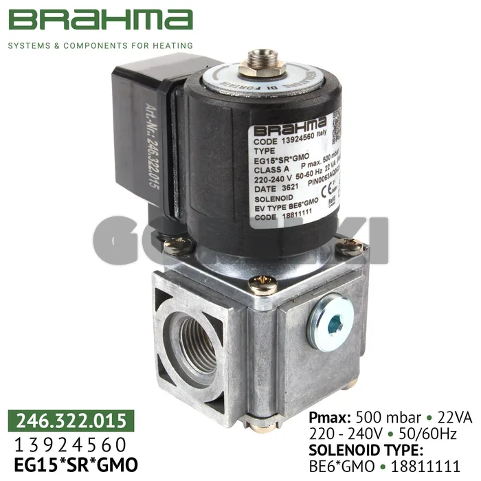 Клапан Brahma EG15*SR*GMO 13924560