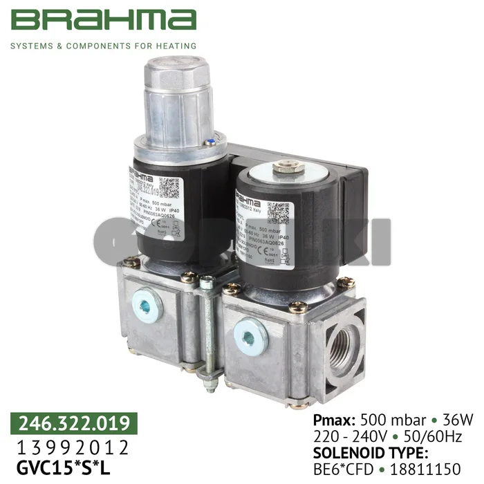Клапан Brahma GVC15*S*L 13992012