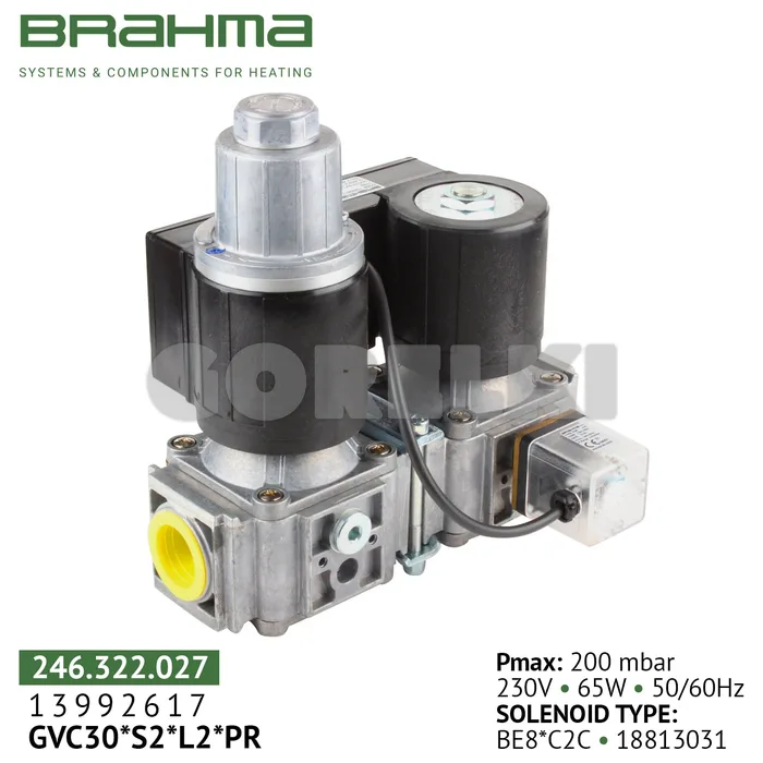 Клапан Brahma GVC30*S2*L2*PR1 13992617