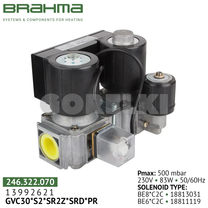 Клапан Brahma GVC30*S2*SR2Z*SRD*PR 13992621