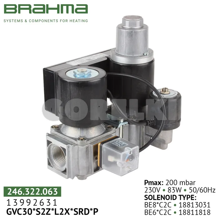 Клапан Brahma GVC30*S2Z*L2X*SRD*P 13992631